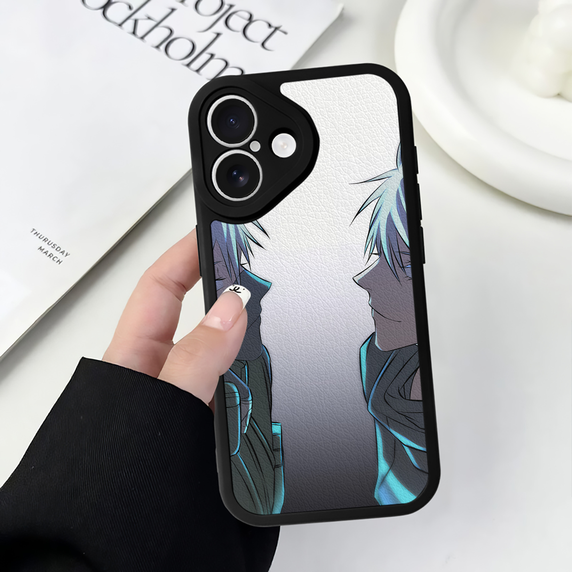 （画像用） SPY×FAMILY间谍家家酒 【iPhone 16シリーズ対応】シリコンスマホケース（レザー調） 材質：シリコン